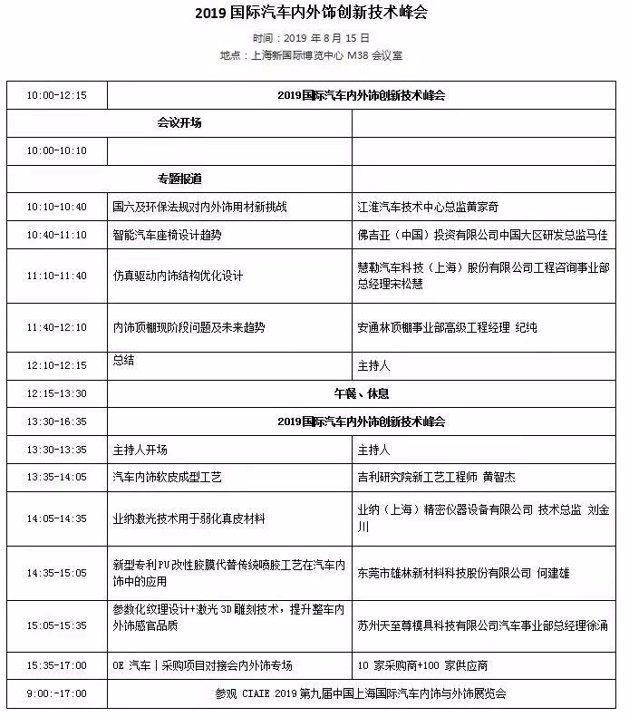 上海汽车内外饰展览会同期活动-赢咖7等离子清洗机