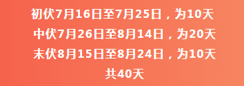 2020年三伏天日期-赢咖7等离子清洗机